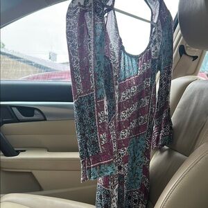 Bohemian Long Sleeve Dress